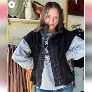 Vintage Havana Sherpa Vest